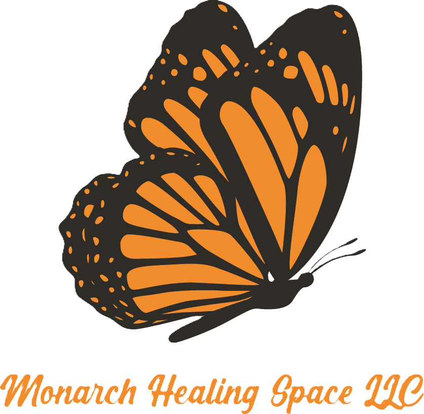 B 5038 Monarch Healing Space LLC Logo ORANGE